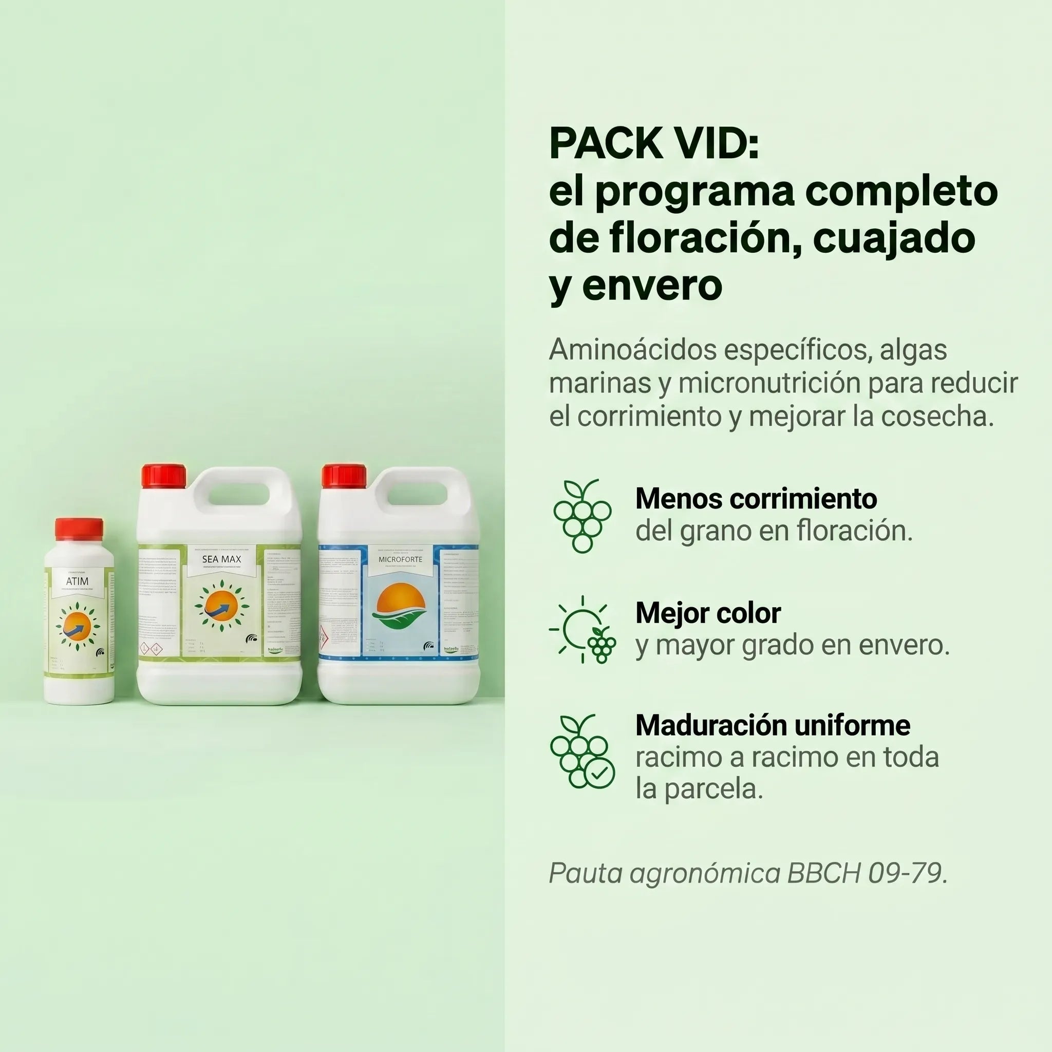 Pack Vid - Programa de floración y fructificación